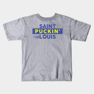Saint Puckin Louis Kids T-Shirt
